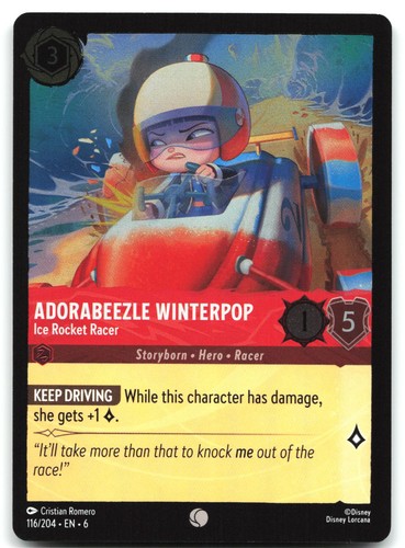 Adorabeezle Winterpop - Ice Rocket Racer 116/204 Azurite Sea Cold Foil