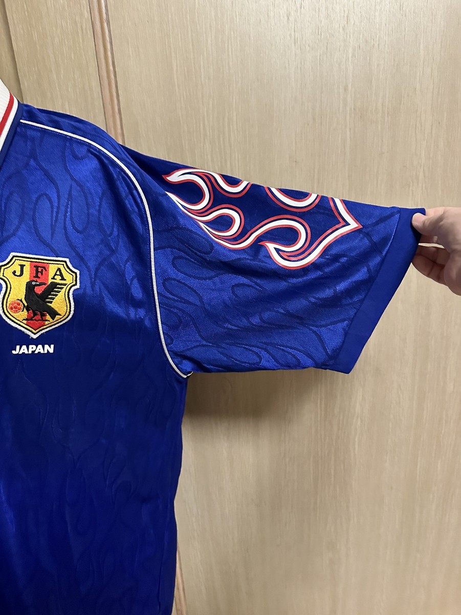 Japan National Team 1998 World Cup KAZU #11 Jersey Asics XL