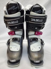 Dalbello Kyra 85 Women Snow Ski Boots Black Trans Black Mondo 22 US 4.5 NEW