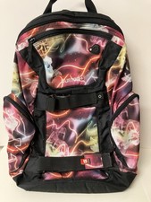 Burton Snowboarding Backpack Smoke/Neon Graphic Print w/ Laptop Slot 4 Slots