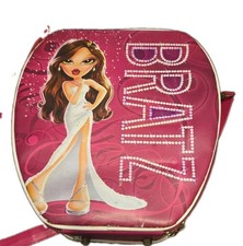 Vintage Y2K Bratz Movie Hard Case Two Sided W/ Handle Zipper Bag Strap 2000
