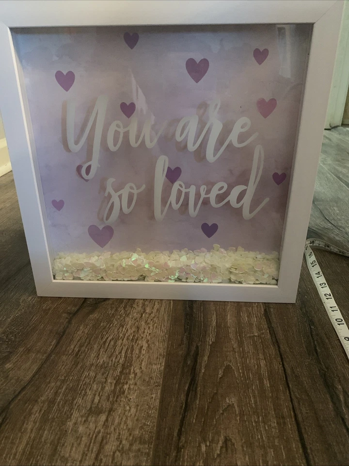 Corazones decorativos para niñas/bebés/dormitorio/rosa Foto 3 de 3