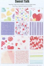 Retired Stampin' Up Sweet Talk 12" x 12" Double-Sided DSP