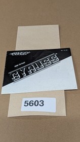 Gyruss  - Nintendo NES- Manual Only **NO GAME!