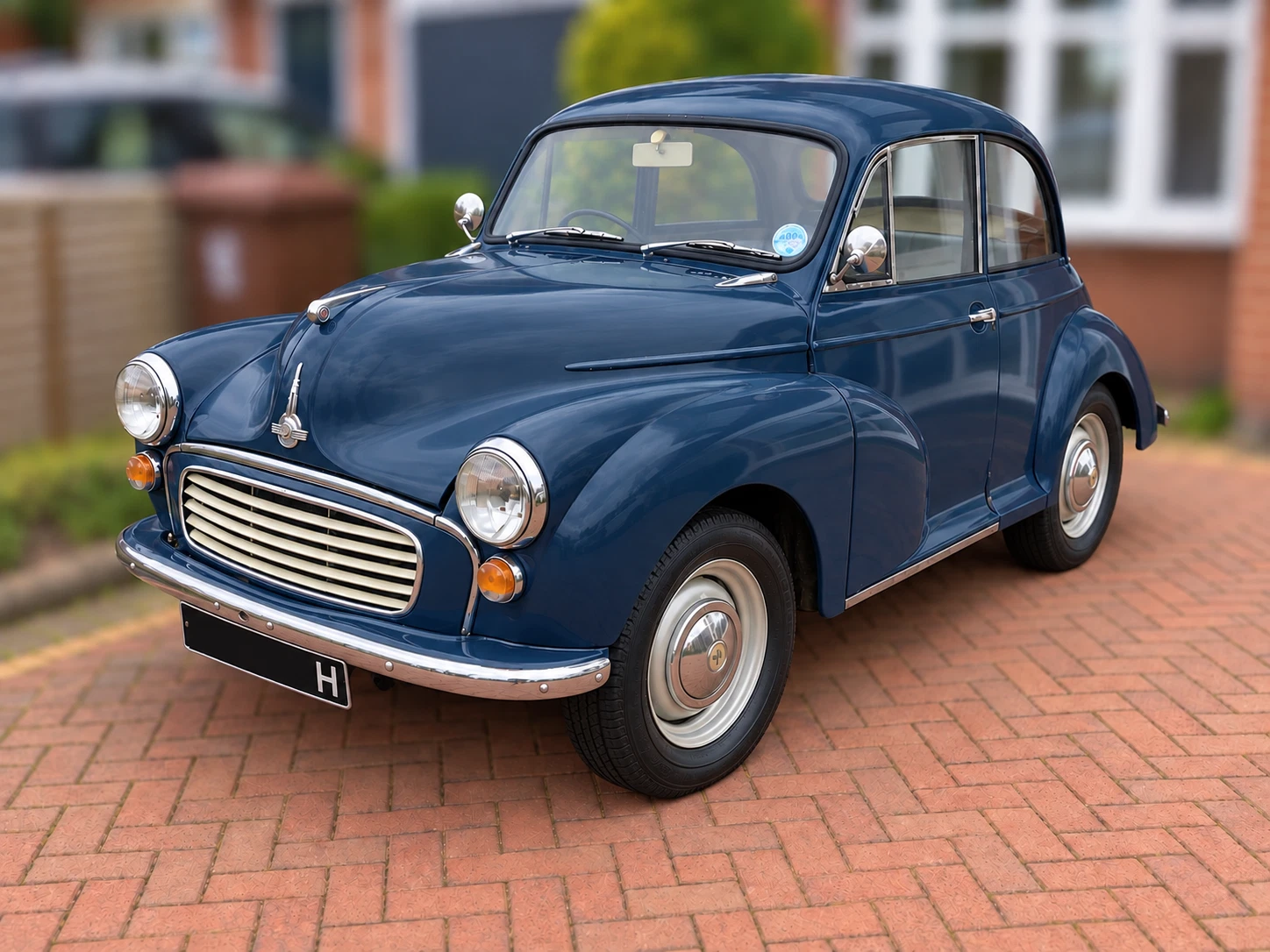 1969 Morris Minor 1000 Saloon In Trafalgar Blue