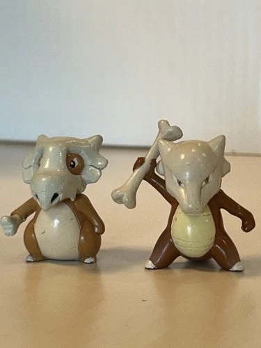 Tomy 1999 Vintage Pokemon Figure 2” Cubone And Marowak Updated photos cleaned up