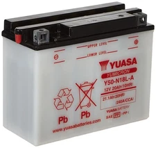 Yuasa YUAM2218Y Y50N18L-A Battery, multi-colored