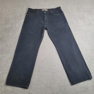 Vintage Levi's 529 Jeans Mens 36x29 Blue Midight Low Rise Straight
