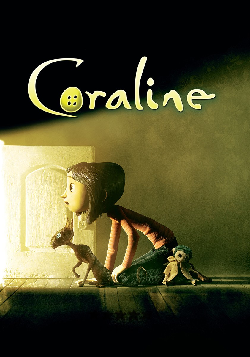 A3/A4 Size Coraline MOVIE (2009) FANTASY THRILLER ART PRINT