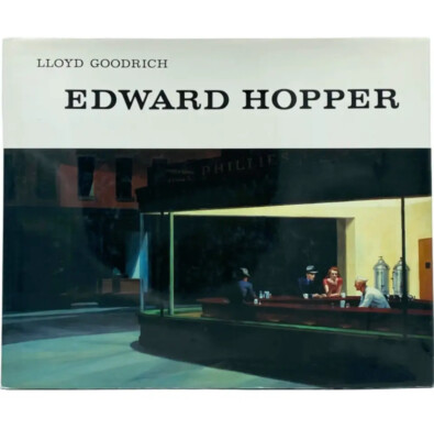 Edward Hopper 大判画集 Edward Hopper by Lloyd Goodrich 1993 Hardcover Art Book