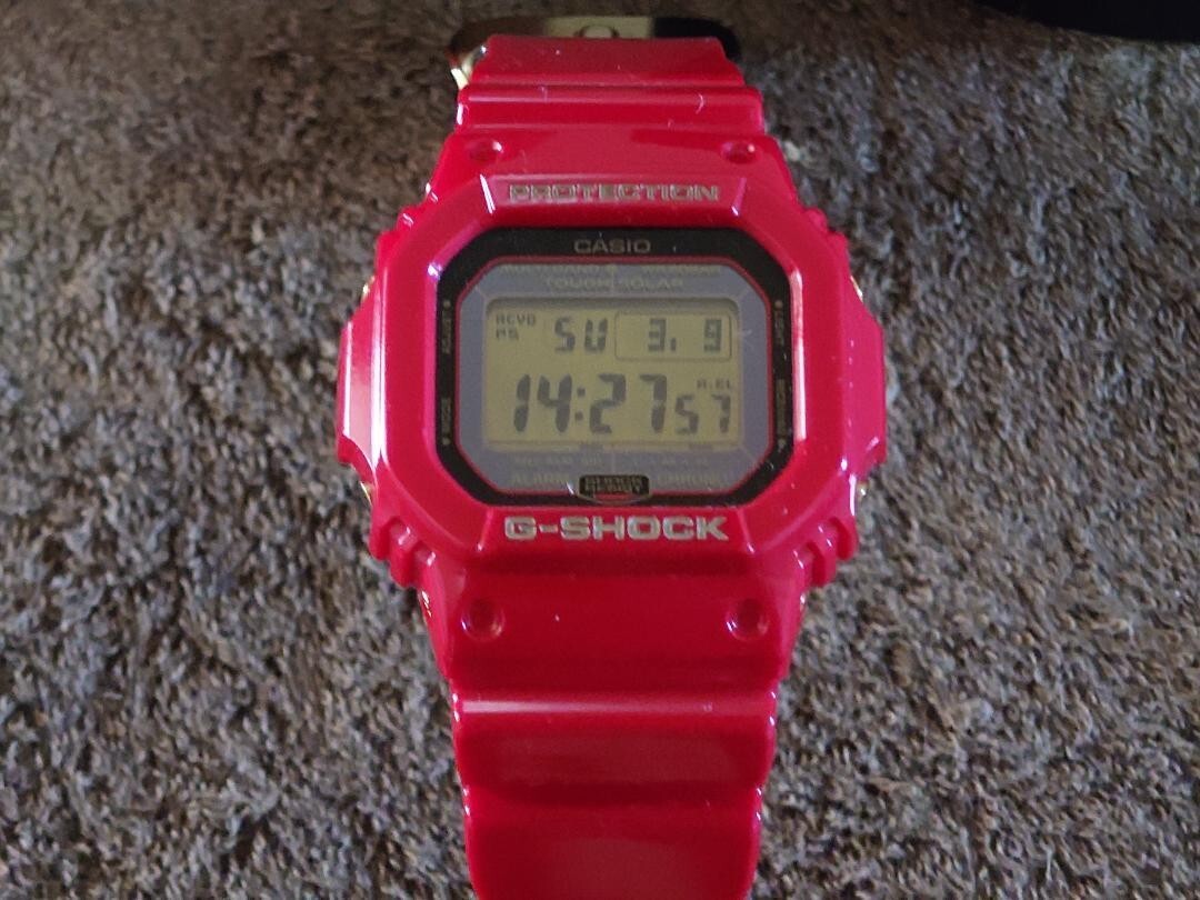 Casio G-SHOCK GW-M5630A-4JR 30th Anniversary Red Limited w