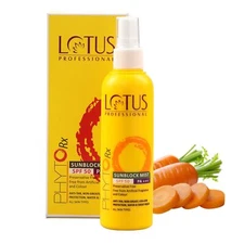 Lotus Professional PhytoRx Anti-Tan Sunscreen Sunblock Mist SPF 50, PA+++ 100ml-