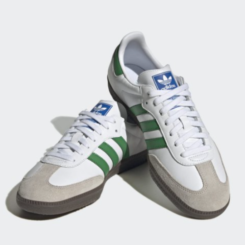 Adidas Originals Samba OG White Green Better Scarlet IG1024 IG1025