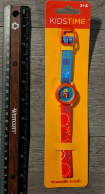 Crocodile Creek Kids Time Wrist Watch, Stylish Colorful Watch