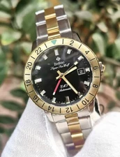 Zodiac Super Sea Wolf Automatic Dual Tone GMT Men's Watch ZO9406