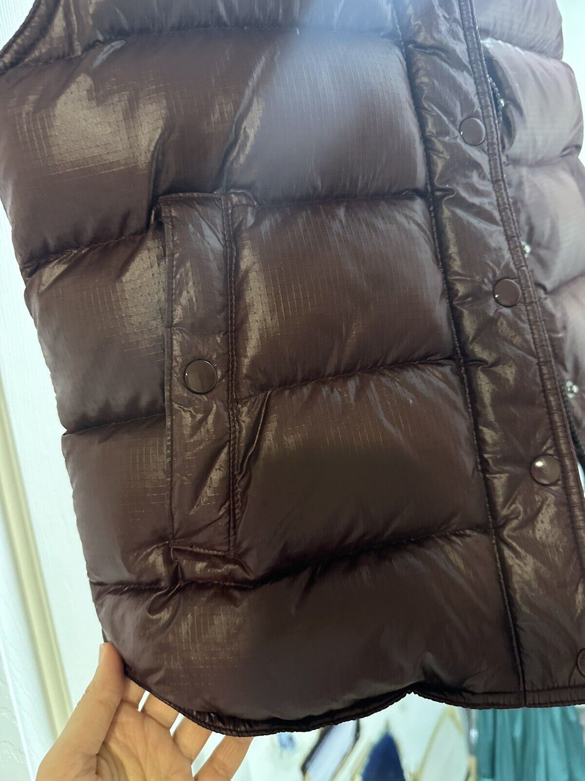 J Crew Womens Down Filled Zip Up Puffer Vest Size… - image 4