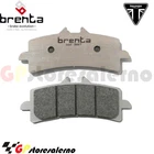 430322221 FRONT BRAKE PADS RACING BRENTA TRIUMPH 675 DAYTONA R 2012