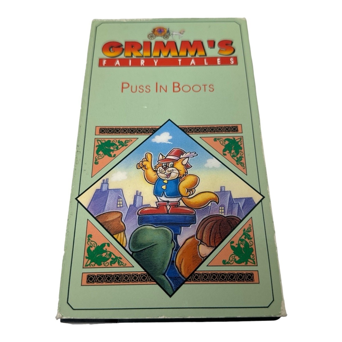 Grimm's Fairy Tales Puss In Boots VHS 1992 Vintage Video Tape | eBay