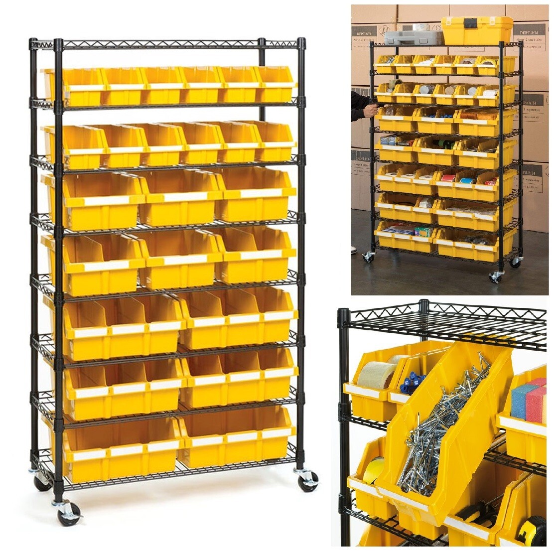 Storage Container Racks Racks And Industrial Storage Bins