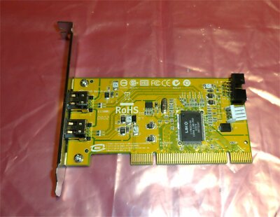 HP 515182-001 441448-001 Low Profile PCI FireWire Controller Card 