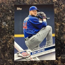 2017 Topps - League Leaders Jon Lester #162