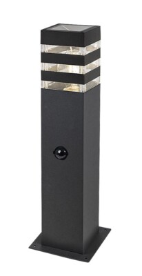 Rabalux 77026 Außenstehleuchte Ankara, E27, Aluminium, anthrazit, Modern