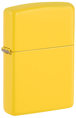 Zippo Windproof Yellow Matte Lighter, Sunflower, 46019 New In Box
