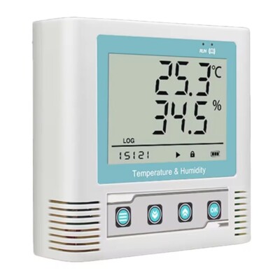 High Quality Waterproof Refrigerator Temperature Humidity Meter for Seafood