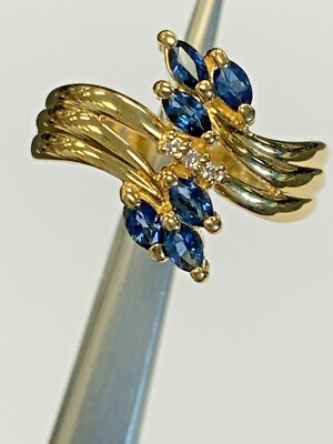 Sapphire Springfield Diamond And Jewelry Exchange 18k Yellow Gold