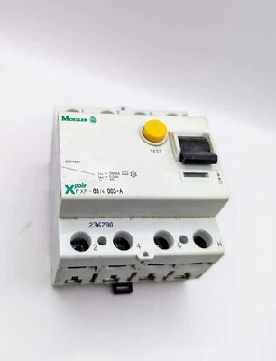 MOELLER (EATON) PXF X POLE 63/4/003-A Fehlerstromschutzschalter 4pol FI 63A - Bild 1 von 4