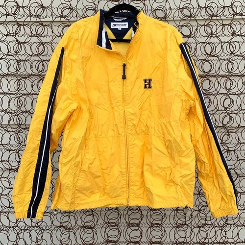 Vintage Y2K Tommy Hilfiger yellow rain 