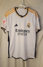 Real Madrid Adidas Jersey Mens XL 2023/24 Home Soccer Shirt Emirates Fly Better