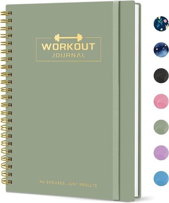 Ultimate Fitness Journal Workout Planner Log Book for Gym Goals Progress Tracker