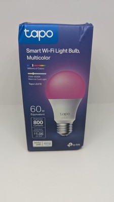 TP-Link Tapo L531E Smart Wi-Fi Multicolor LED Bulb A19 Dimmable