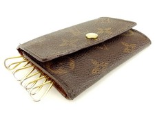 LOUIS VUITTON Key holder Brown Women M62630 Authentic secondhand