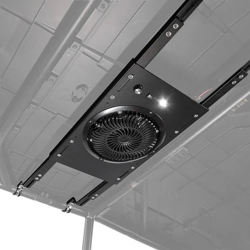 UTV Cab Cooling Fan Mount Roof for Polaris Ranger/X3 MAX/Can-Am Defende/General