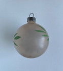 Rare Pre WWII Unsilvered Opaque HEIM Hand Painted Christmas Ornament — photo 3