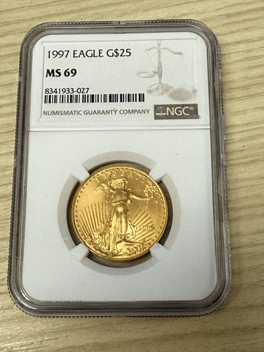 1997 $25 Gold Eagle NGC MS 69 