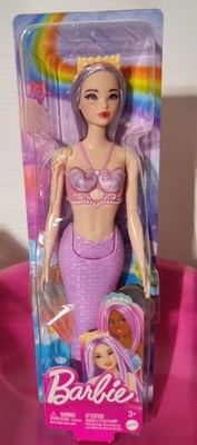 Barbie Puppe MERMAID Face Odile SIRENA lila lila lila #HRR06 MATTEL 2023 NRFB NEU 
