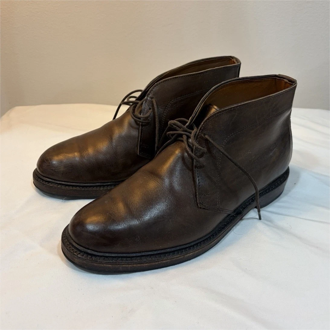 Allen Edmonds Lace Up Boots for Men with Upper Leather for  display picture 1