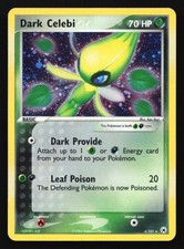 Dark Celebi 4/101 Hidden Legends Holo Rare Pokemon Card SWIRL on eBay