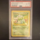 1999 Pokemon TCG Bulbasaur 044/102 Base Set Shadowless 1st Edition PSA 8 NM-MT