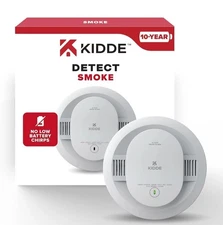 Kidde Smoke Detector Battery Powered LED Warning Light Indicators 20SD10
