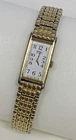 Vintage Seiko Women 2E20-6129 Dress Gold Expansion Band Quartz 13mm Watch 6 1/4"