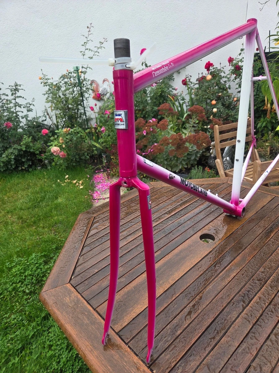 MOTOBECANE RECORD Rennrad Rahmen Set. Columbus CHROMOR Stahl 26,0 Sattelstütze