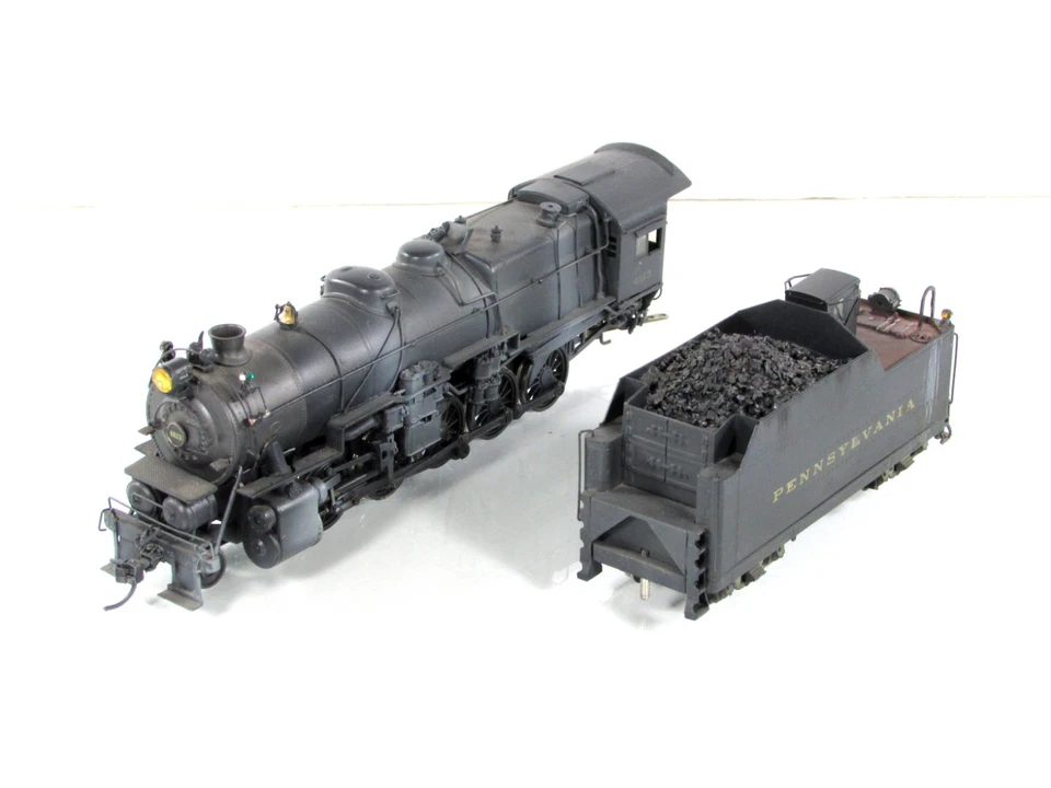 HO 比例黄铜 * * PENNSYLVANIA * * 风化 I-1s 2-10-0 机车 - 日落出 — 第 4/4 张图片