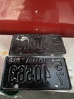 Pair 1963 Iowa License Plates Matching Set 57-40563 — photo 6