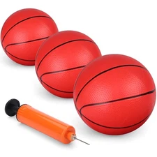 Mini Basketballs for Over The Door Hoop - 3 Pack with Pump for Kids  Toddlers
