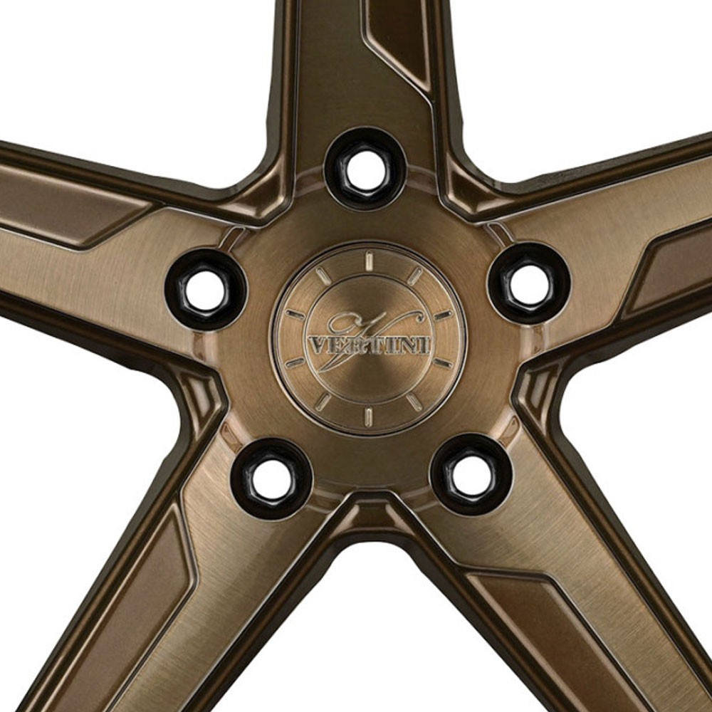 20" Vertini RFS1.7 Bronze 20x9 20x10 Wheels Rims Fits Maserati Quattroporte