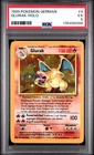 1999 Pokemon German Glurak Charizard Base Set Holo 4/102 PSA 5